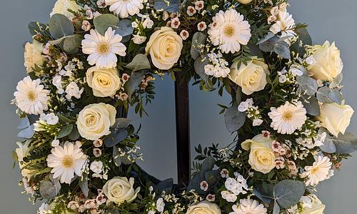 Funeral Wreath - Peaceful Farewell